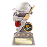Smash Cricket Award Antique Silver & Gold