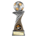 Dynamic Football Award Antique Silver & Gold