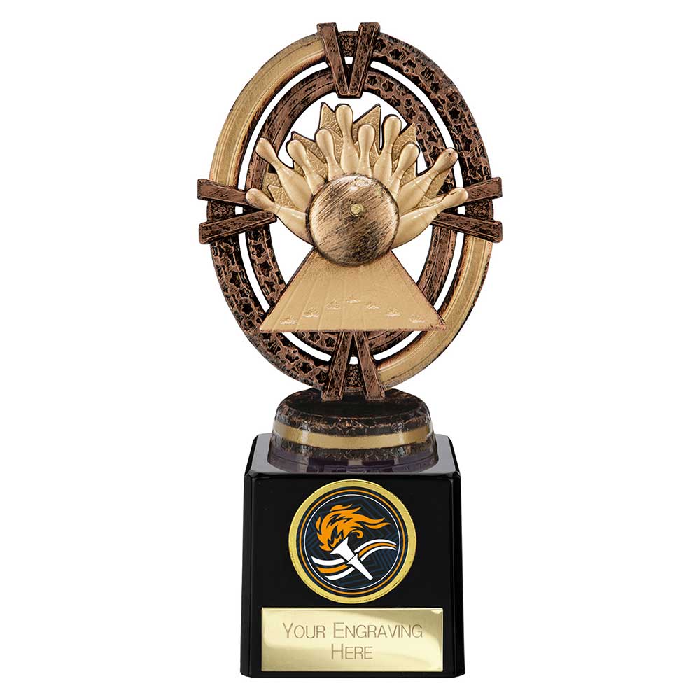 Maverick Legend Block Ten Pin Bronze