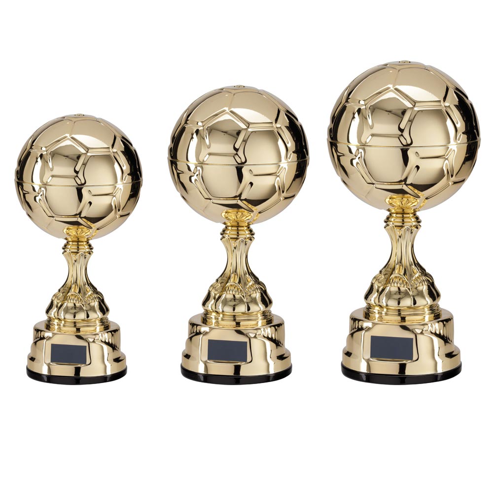 Maxima Gold Football Trophy - Trophies - Prudhoe Rosettes