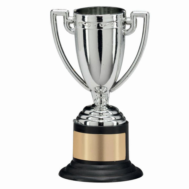 Goliath Plastic Cup Silver - Trophies - Prudhoe Rosettes