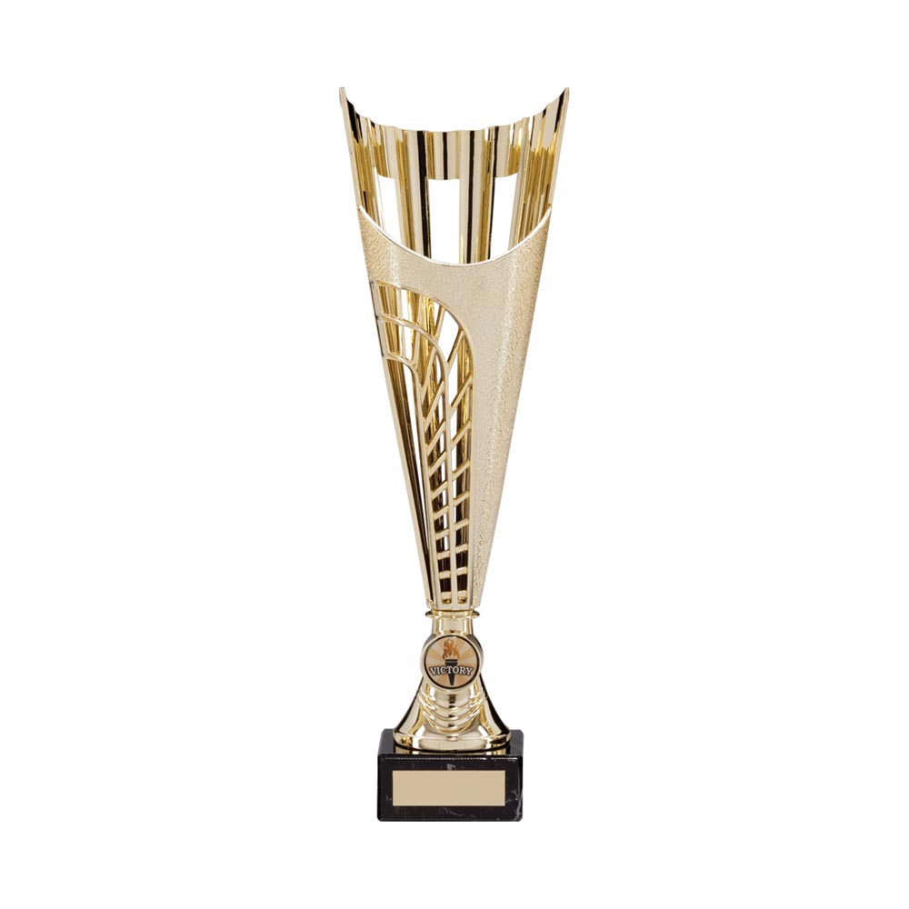 Garrison Plastic Laser Cut Cup Gold