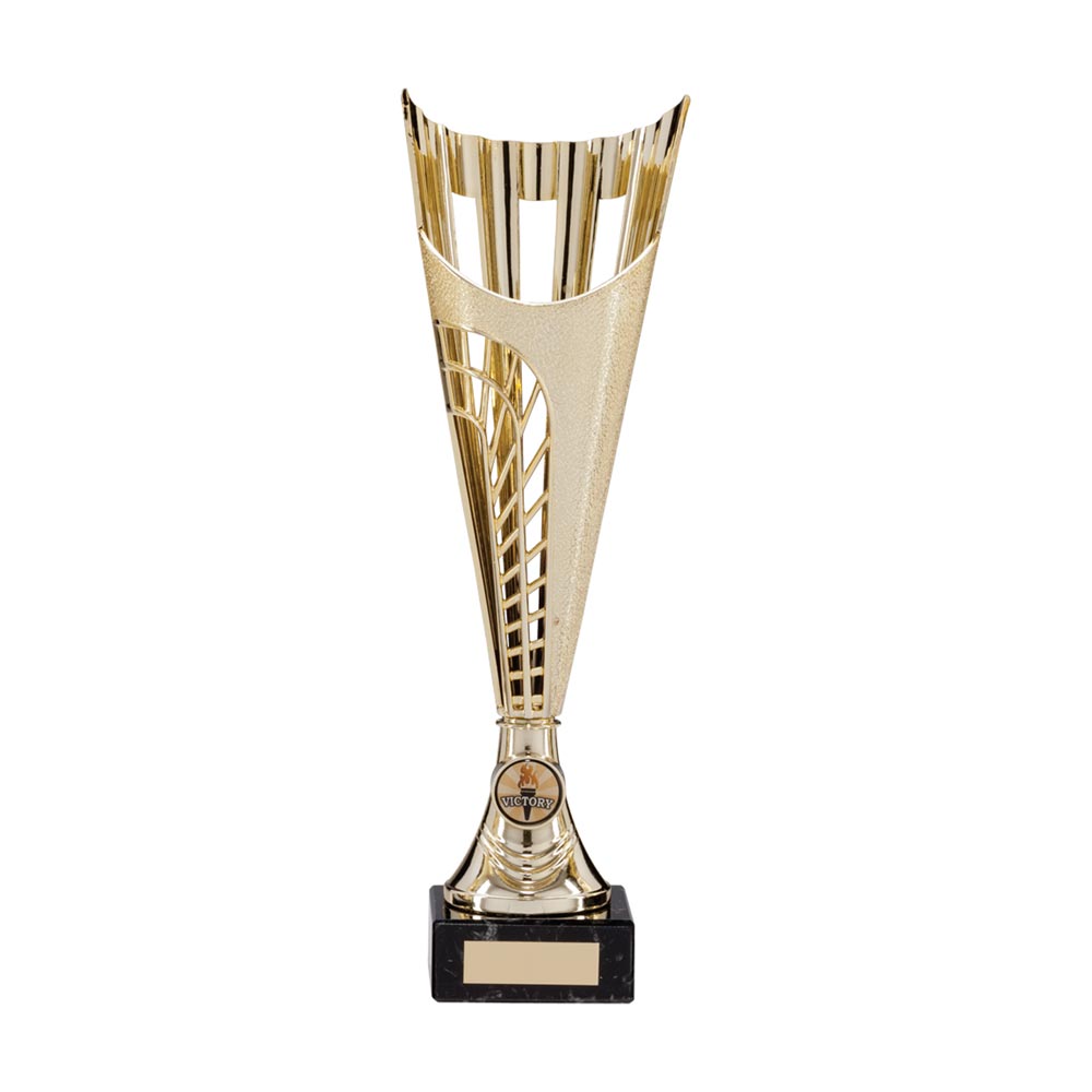 Garrison Plastic Laser Cut Cup Gold