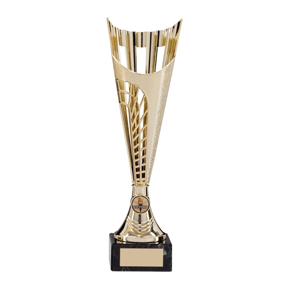 Garrison Plastic Laser Cut Cup Gold