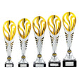Supreme Plastic Cup Gold & Silver - Trophies - Prudhoe Rosettes
