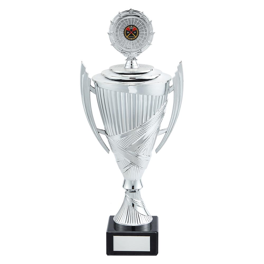 Crusader Plastic Cup Silver