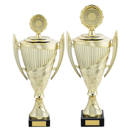 Crusader Plastic Cup Gold - Trophies - Prudhoe Rosettes