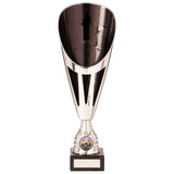 Rising Stars Deluxe Plastic Lazer Cup Silver & Black