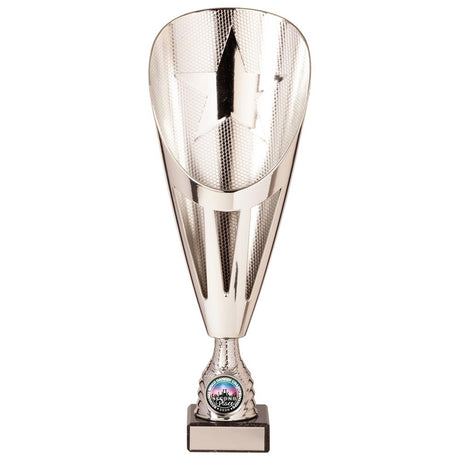 Rising Stars Deluxe Plastic Lazer Cup Silver