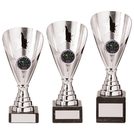 Rising Stars Premium Plastic TrophySilver - Trophies - Prudhoe Rosettes