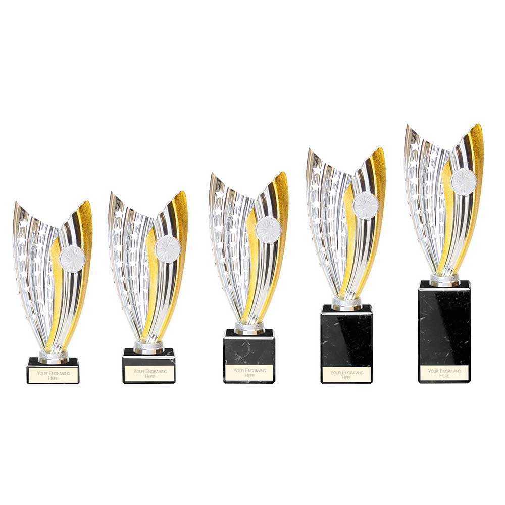 Glamstar Legend Trophy Gold - Trophies - Prudhoe Rosettes
