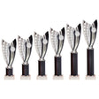 Glamstar Plastic Trophy Black - Trophies - Prudhoe Rosettes