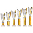 Glamstar Plastic Trophy Gold - Trophies - Prudhoe Rosettes