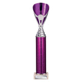 Rising Stars Plastic Trophy Purple