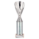 Rising Stars Plastic Trophy Silver