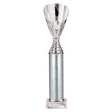 Rising Stars Plastic Trophy Silver
