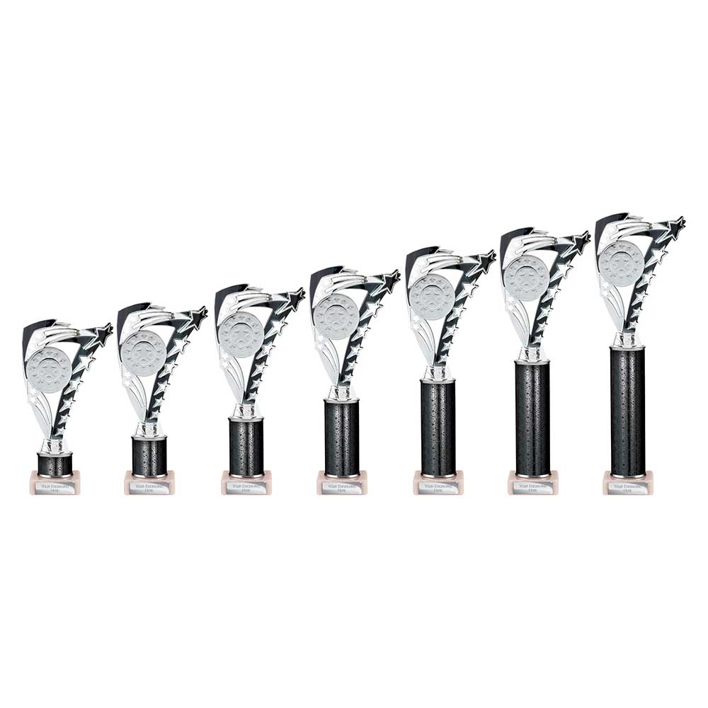 Frenzy Multisport Tube Trophy - Trophies - Prudhoe Rosettes