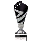 Hurricane Multisport Plastic Cup Silver & Black