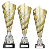 Hurricane Altitude Plastic Cup Gold - Trophies - Prudhoe Rosettes