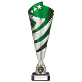Hurricane Altitude Plastic Cup Silver & Green