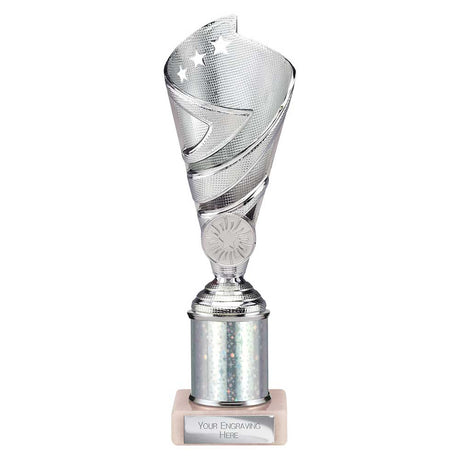Hurricane Multisport Plastic Tube Cup Silver