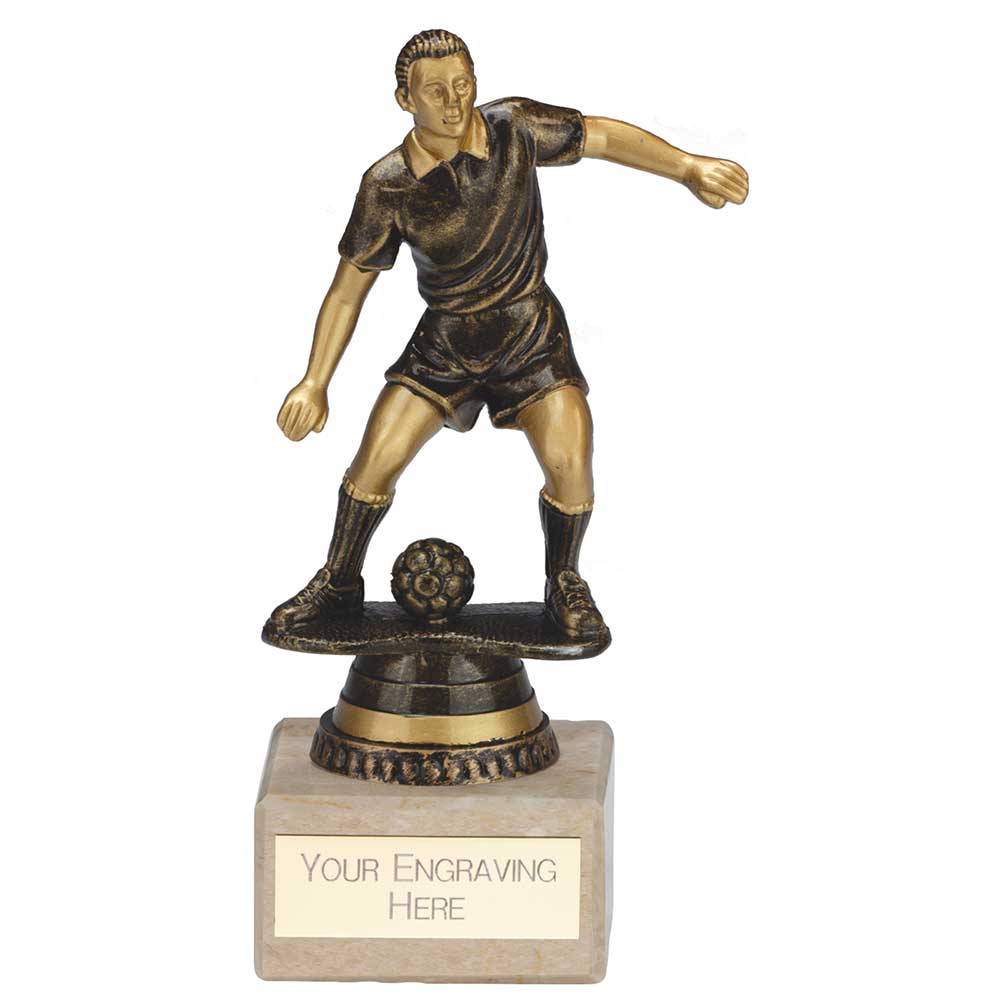 Cyclone Football Player Antique Gold