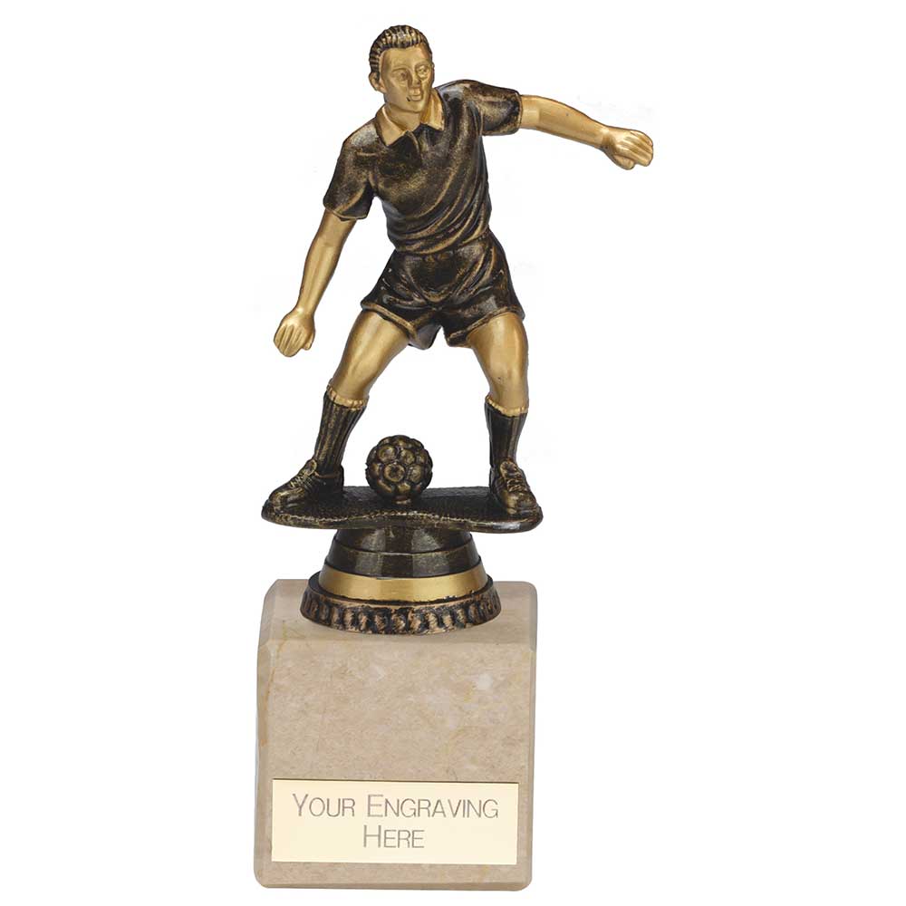 Cyclone Football Player Antique Gold