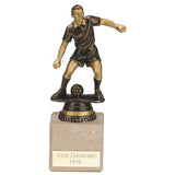 Cyclone Football Player Antique Gold