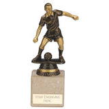 Cyclone Football Player Antique Gold