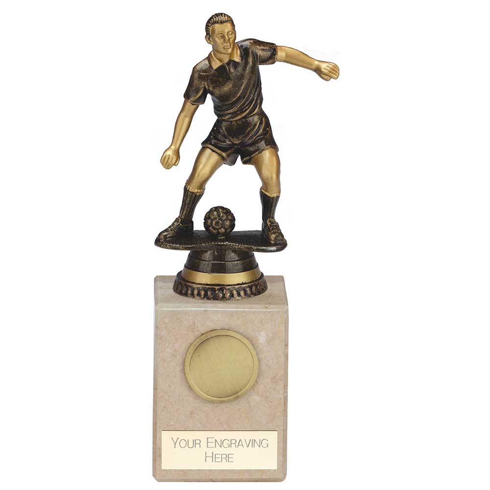 Cyclone Football Player Antique Gold