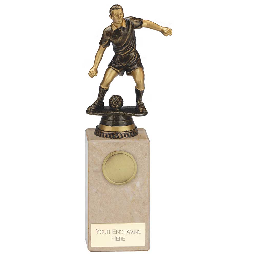 Cyclone Football Player Antique Gold