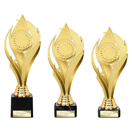 Volcano Trophy Gold - Trophies - Prudhoe Rosettes