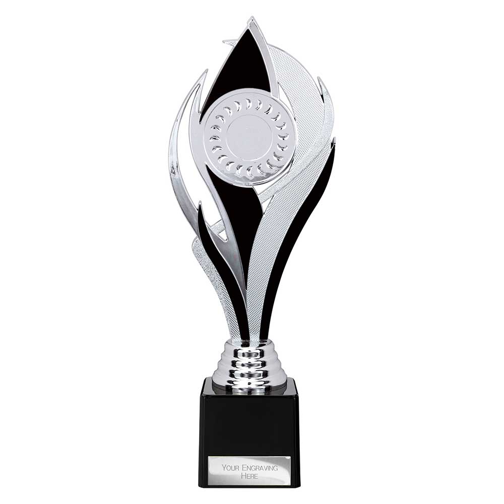 Volcano Trophy Silver & Black