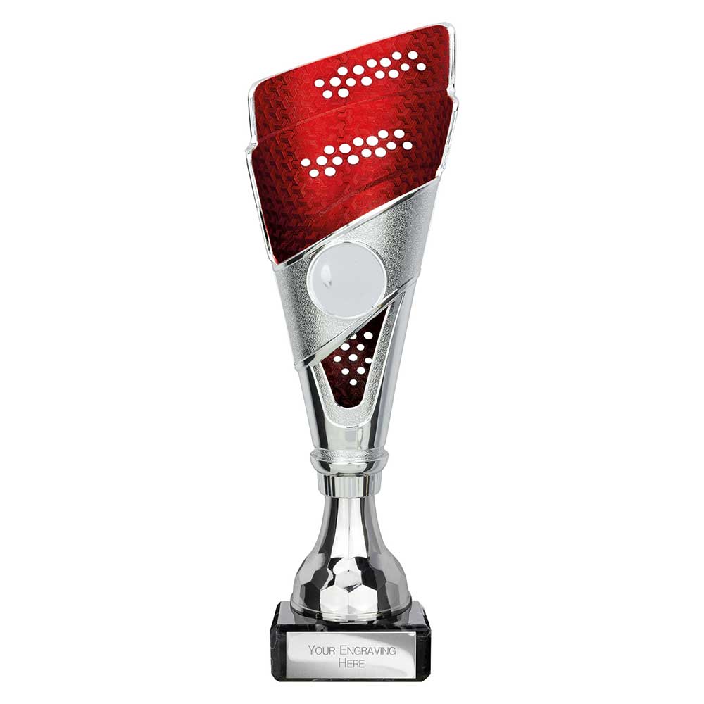 Predator Trophy Silver & Red