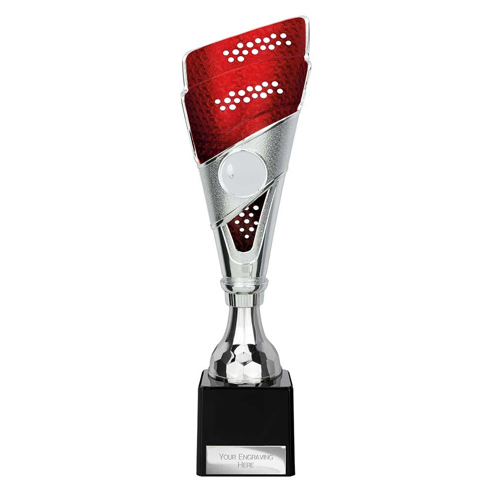 Predator Trophy Silver & Red