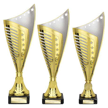 Nebula Trophy Gold & Silver - Trophies - Prudhoe Rosettes