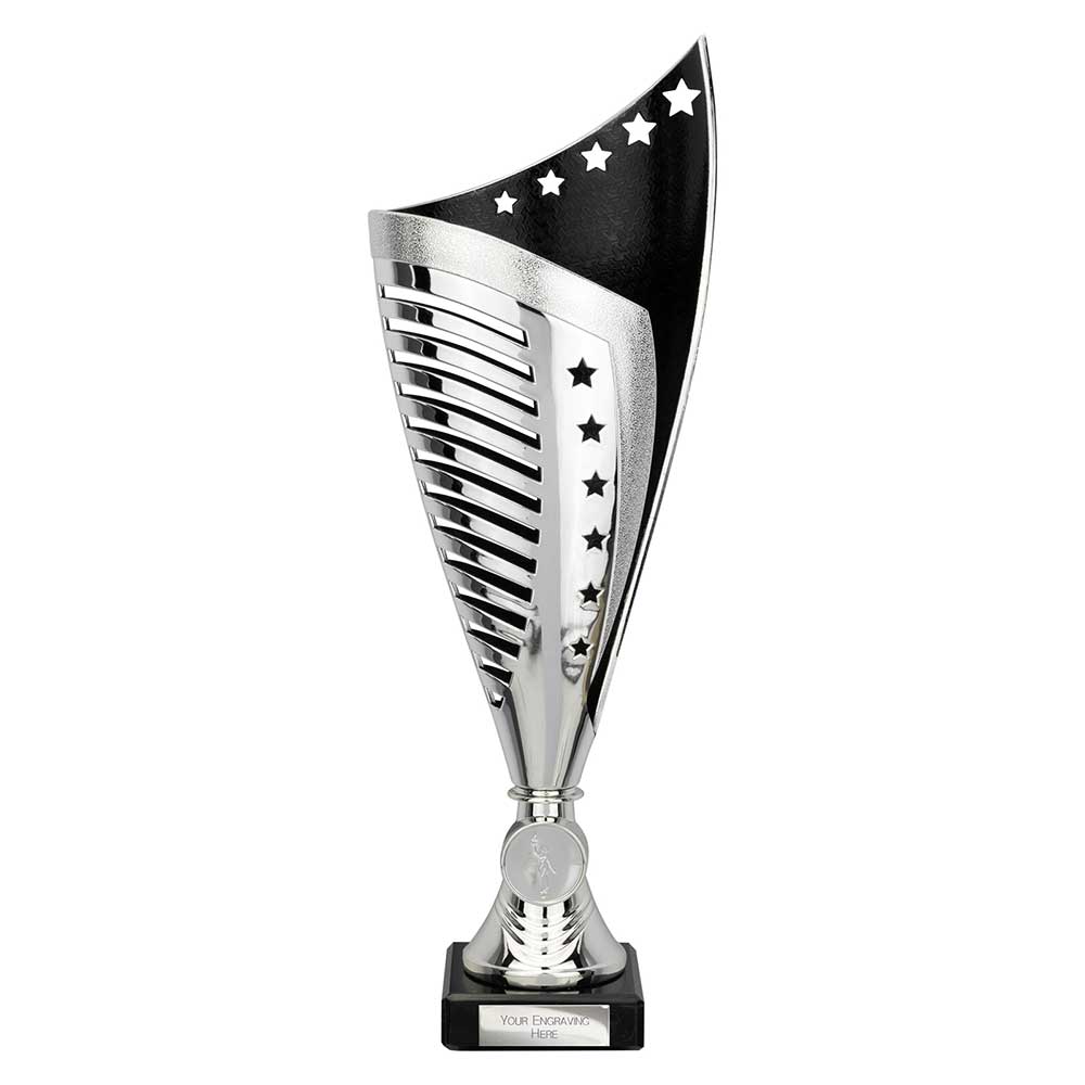 Nebula Trophy Silver & Black