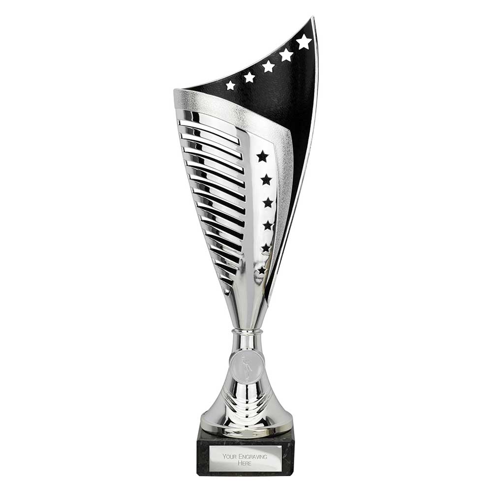 Nebula Trophy Silver & Black