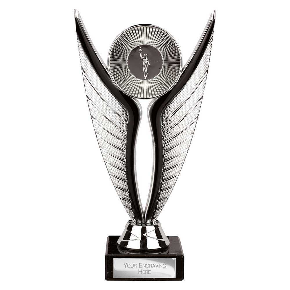 Eagle Trophy Silver & Black