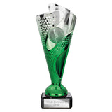 Rodeo Trophy Silver & Green