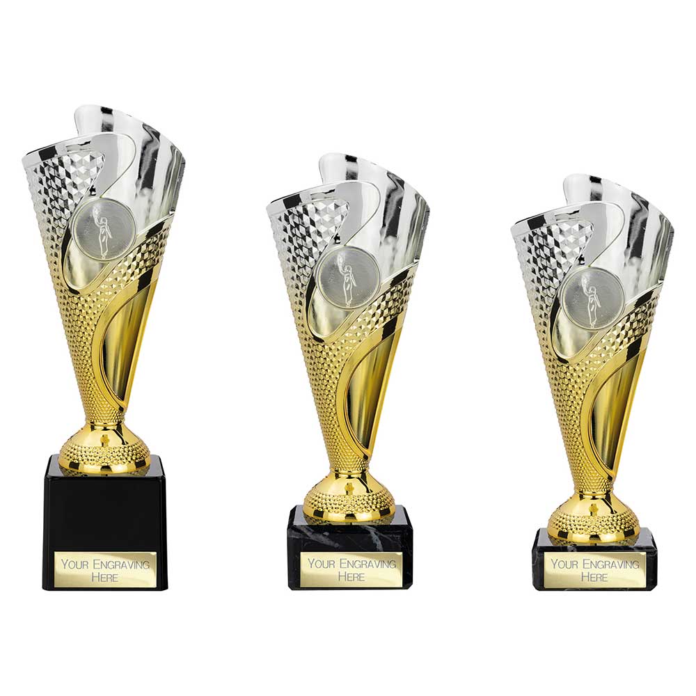 Rodeo Trophy Silver & Gold - Trophies - Prudhoe Rosettes