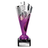 Rodeo Trophy Silver & Purple