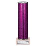 Superstars Tube Trophy Purple