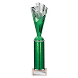 Rodeo Multisport Tube Trophy Silver & Green