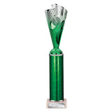 Rodeo Multisport Tube Trophy Silver & Green