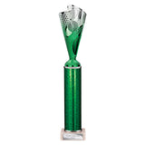 Rodeo Multisport Tube Trophy Silver & Green
