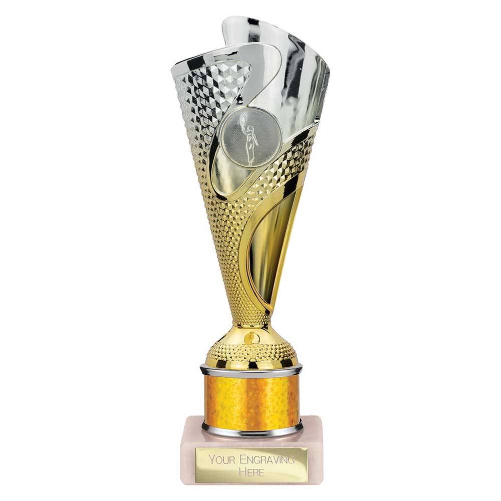 Rodeo Multisport Tube Trophy Silver & Gold