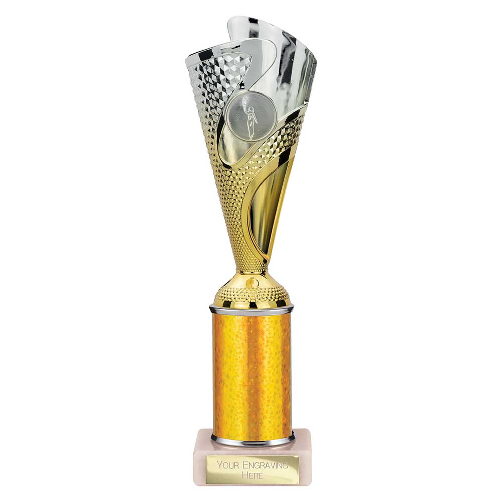 Rodeo Multisport Tube Trophy Silver & Gold