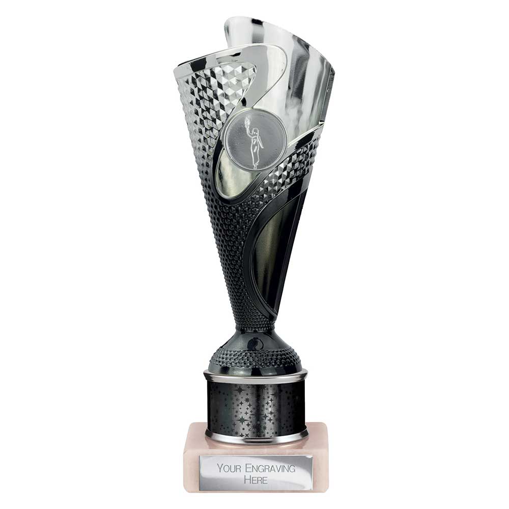 Rodeo Multisport Tube Trophy Silver & Black