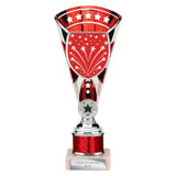 Cobra Star Multisport Tube Trophy Silver & Red